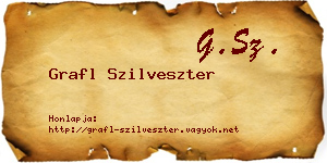 Grafl Szilveszter névjegykártya